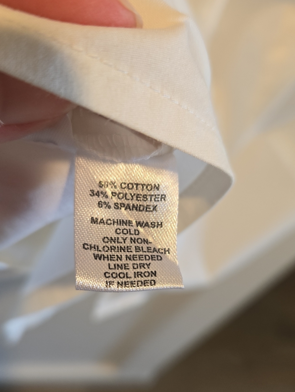 LOFT White Ruffle Front Button-Down Top - Picture 9 of 13